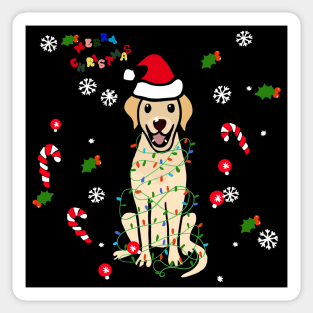 Christmas doggy Sticker